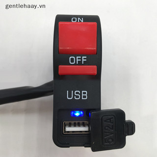 Gg Phụ Kiện Xe Máy Sửa Đổi Đèn Pha Có USB Sạc Xe Hơi Sạc Điện Thoại Di Động 12V5A Công Tắc Nguồn VN