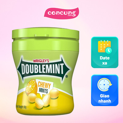 Kẹo nhai DM Hương Chanh Bạc Hà 80g