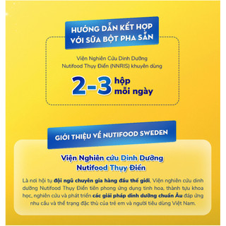 Thùng Sữa Bột Pha Sẵn Nutifood GrowPLUS+ Vàng (Sữa Non Tăng Đề Kháng) 110ml -  (48 Hộp x 110ml)