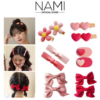 Kẹp tóc Jary Hair Clip hình trái tim nơ dễ thương phong cách Hàn Quốc