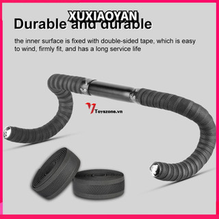 Dây quấn Băng quấn ghi đông xe đạp 2 dây quấn, 2 nút chặn