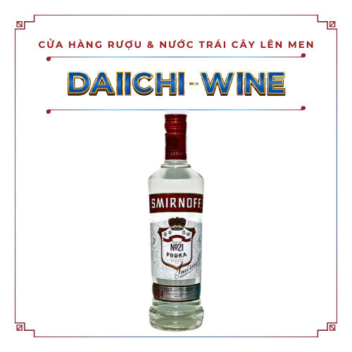 Nước uống Nga Rượu Vodka Smirnoff Red 700ml 37,5%
