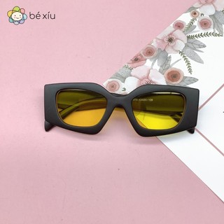 Kính mắt bé trai BÉ XÍU phong cách hip hop thời trang phối đồ cực bánh cuốn cho bé trai K79