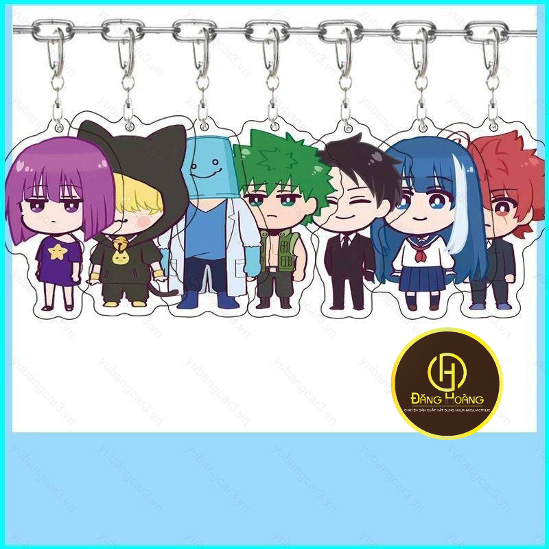 [Yb3] Mission Yozakura Family Taiyo Asano Mutsumi Kyoichiro Yozakura acylic móc chìa khóa túi móc kh