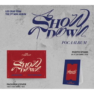 (POCAALBUM) LEE CHAEYEON - SHOWDOWN (3rd mini album)