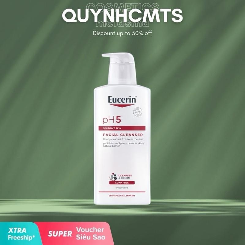 Sửa Rửa Mặt Eucerin pH5 Cho Da Nhạy Cảm Facial Cleanser 400ml