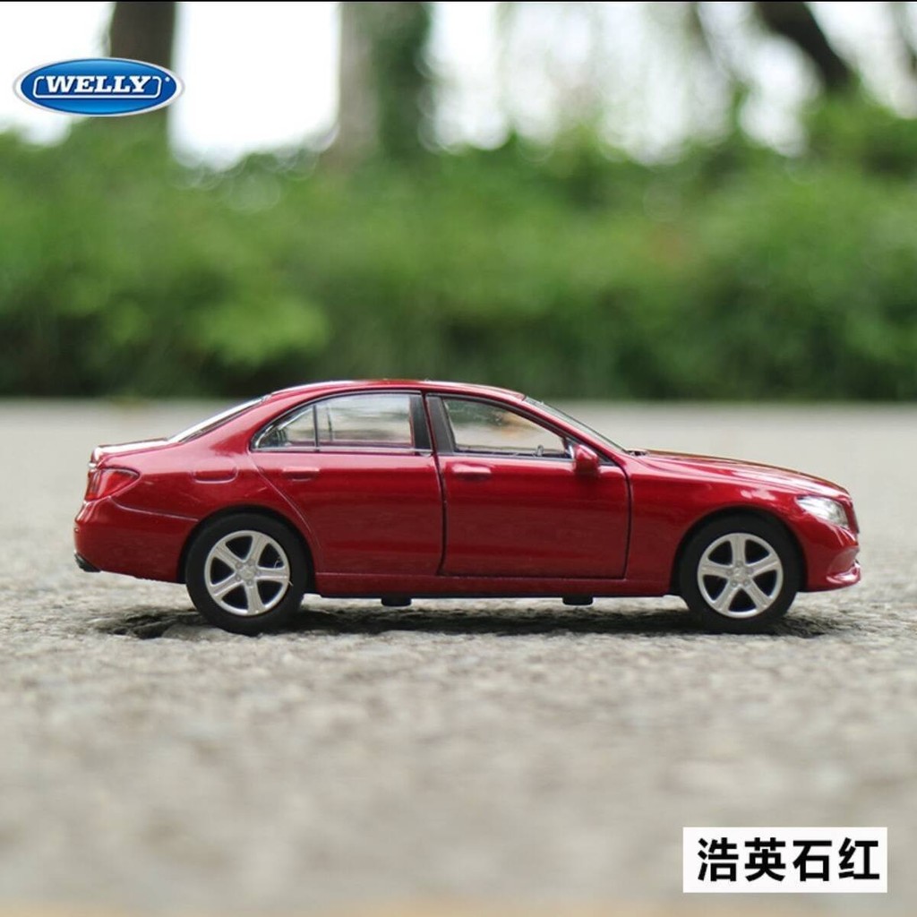 [⭐24h⭐ Welly 1: 36 Mercedes E-Class Hợp Kim Kim Kim Loại Đồ Chơi Mô Hình Xe Ô Tô Nhỏ