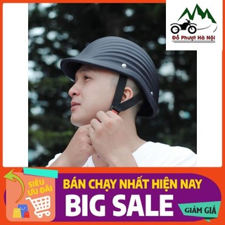 Mũ bảo hiểm nửa đầu cao cấp - Mũ Ngựa Vỏ Sò Kiểu Dáng Thể Thao
