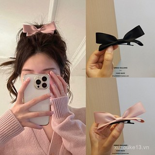 Kẹp tóc nhỏ 3D hình nơ dễ thương cho bé gái, kẹp tóc hồng cho tóc mái, phụ kiện tóc tai nhỏ, kẹp tóc hàng đầu được Xiaohongshu khuyên dùng