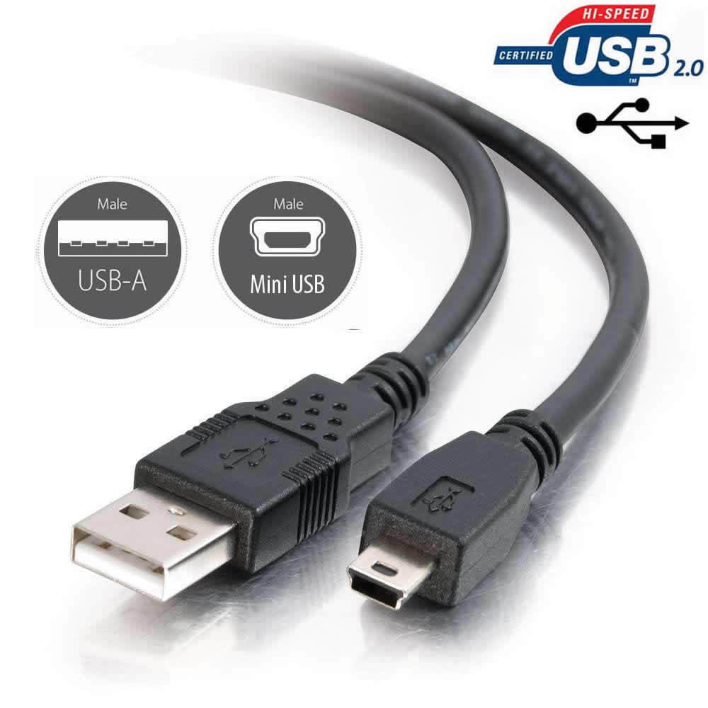 Dây Cáp USB 2.0 Cho WD My Passport AV WDBABS3200ABK-00 WDBABS6400ABK-00 HDD