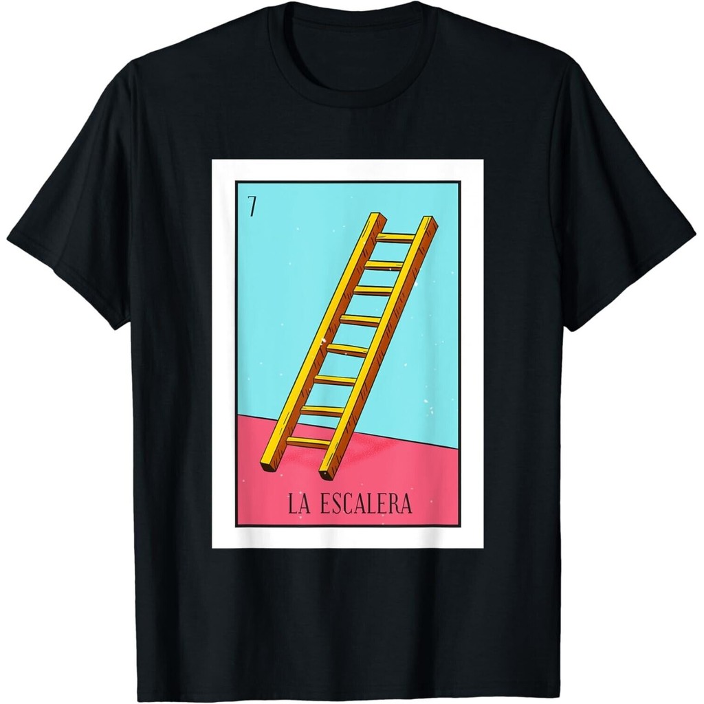 La Escalera Lottery The Ladder Card Áo thun xổ số Mexico