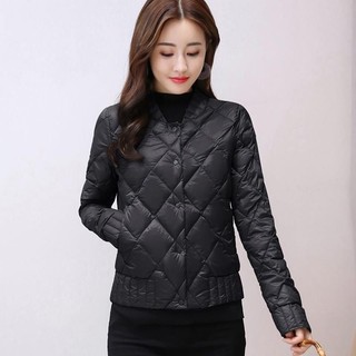 Áo khoác cotton nữ rộng rãi, áo khoác cotton nhỏ, phong cách Hàn Quốc, nhẹ, dày, quần áo cotton mới, giảm cân, phong cách ngắn mùa đông 2021 16CQ