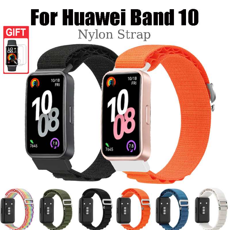 Dây đeo Nylon cho dây đeo Huawei band 10 Alpine Loop strap cho dây đeo đồng hồ thông minh Huawei ban