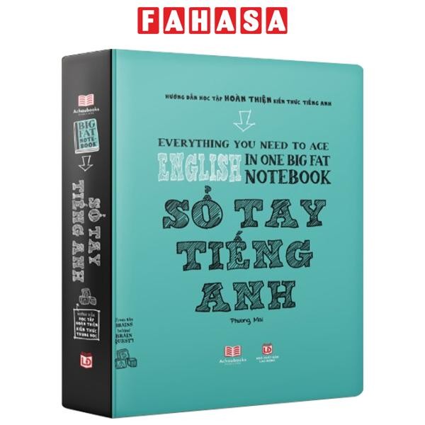 Sách - Sổ Tay Tiếng Anh - Everything You Need To Ace English In One Big Fat Notebook - Bìa Cứng