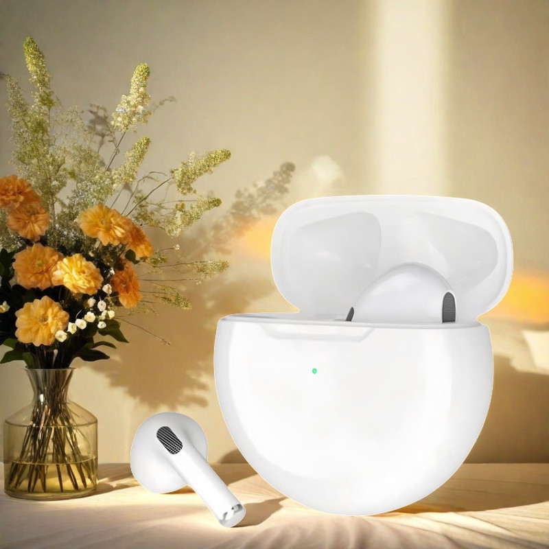 Tai nghe Bluetooth Tai nghe TWS Pro6 có Mic 9D Stereo Pro 6 Tai nghe nhét tai cho Tai nghe không dây