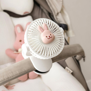 Hàn Quốc Hàn Quốc ins Xe Đẩy Quạt Nhỏ Ngoài Trời Xe Đẩy Cho Bé Di Động Kẹp Điện Trẻ Em Ngủ Kẹp USB