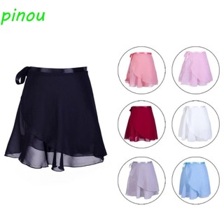 Váy khiêu vũ POOU Ballet Tutu, Váy khiêu vũ ren Leotard, Thực hành khiêu vũ Váy voan co giãn Màu trơn Váy khiêu vũ múa ba lê nữ