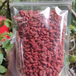 Freeship 1kg kỉ tử ngọt tự nhiên, hạt kỳ tử ngọt sấy khô ăn vặt pha trà, ngâm rượu