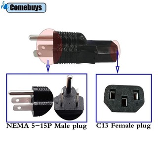 Com * Bộ chuyển đổi nguồn 5-15P sang C13 Bộ chuyển đổi phích cắm Đầu nối công nghiệp 16A 110-250V Bộ chuyển đổi nguồn Cắm thích ứng tiêu chuẩn