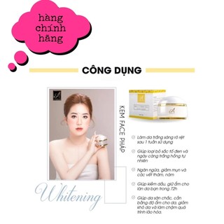 Kem Face Pháp A Cosmetics Whitening Face Cream - Mỹ Phẩm Phương Anh 50g