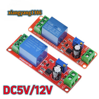 Dc 5V 12V Rơle trễ NE555 Rơle thời gian Che chắn Hẹn giờ Rơle Hẹn giờ Công tắc điều khiển Rơle ô tô Thế hệ xung Tỷ lệ không gian nhiệm vụ