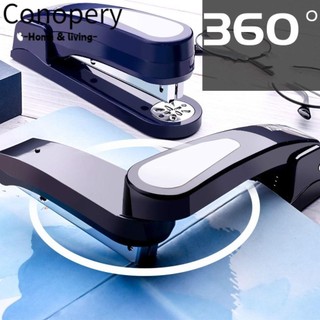 Conopery Bấm kim, Kim bấm dài dễ dàng hạng nặng, Kim loại đa năng di động Xoay 360 độ Máy bấm kim hạng nặng Văn phòng trường học