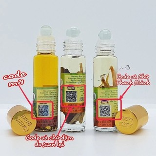 Dầu lăn sâm Green Herb Oil Thái Lan