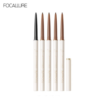 Bút chì Gel kẻ mắt Focallure 1.7mm Chống thấm nước siêu mỏng #ConfidenceHalo Mềm mại lâu trôi Sắc tố cao Matte & Shimmer Makeup Beauty