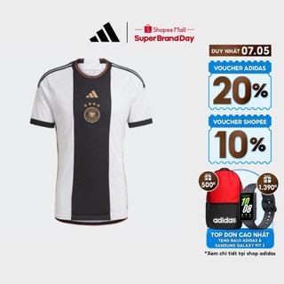  adidas Bóng đá Áo Đấu Sân Nhà Đội Tuyển Đức 22 Nam trắng HJ9606