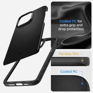 Ốp Lưng Spigen dành cho iPhone 14 Plus/ 15 Plus Thin Fit  - Nhựa Dẻo TPU - Chống Sốc