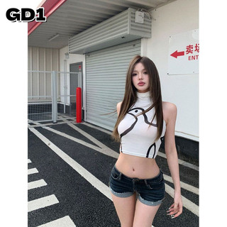 Girl's Paradise áo phông áo thun nữ croptop baby tee xu hướng Vintage Xu hướng Đơn giản WCS2441254 19Z240506