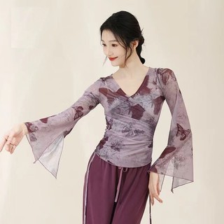 Khiêu Vũ Cổ Điển Cổ Tích Lông Tơ Bướm Cơ Thể Rỉ Trang Phục Khiêu Vũ Trung Quốc Trang Phục Thực Hành Trang Phục Nghệ Thuật Khảo Cổ Hàng Đầu