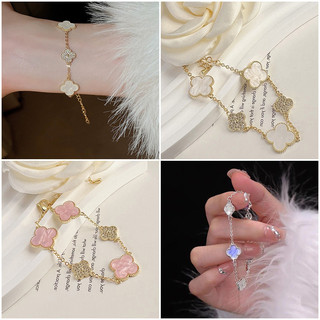 Đơn Giản Ins Vòng Tay Ngọt Ngào Tay Sakura Zircon Chúc May Mắn Vòng Tay Phụ Kiện Thời Trang Quà Tặng Cung Cấp