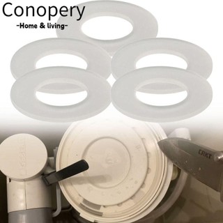 Conopery 1 / 5 Cái Vòng đệm van thoát nước, Màng cao su Silicon 816,418.00.1 Vòng đệm chặn nước, Bộ phận bồn cầu bền bỉ Vòng đệm chống nước Vòng đệm van xả đa năng cho Geberit