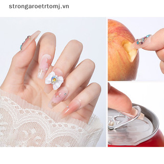 Strongaroetrtomj 240 miếng dán băng hai mặt trong suốt dính móng tay tab báo chí vn