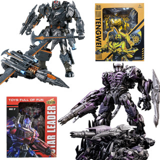 Shockwave Transformers Studio Series MegaTank Transformer Ironhide Hot Rod Optimus Prime Biến Dạng Robot Đồ Chơi Bé Trai Mô Hình
