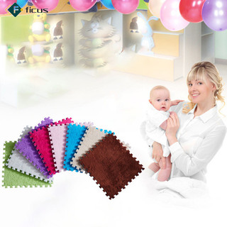 Sẵn sàng! Thảm ngủ dày Thảm trẻ em Thảm xếp hình xốp Thảm lót sàn nhung xù xì cho trẻ em