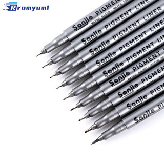 Còn hàng! Nghệ Thuật Bút Đánh Dấu Chống Thấm Nước Bút Vẽ Tay Micro-pen Fineliner Bút Mực Để Phác Thảo Anime Nghệ Sĩ