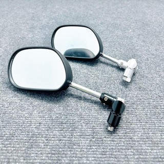 ￼Kính xe máy kiểu SPARK chân xi bóng kèm chân xoay 360 độ gắn nhiều loại xe