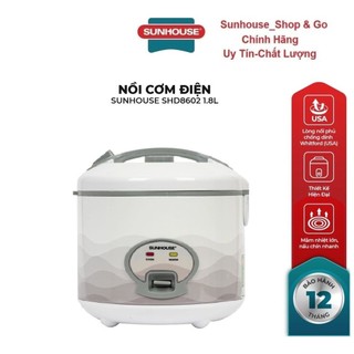Nồi cơm điện 1.8l sunhouse shd8602