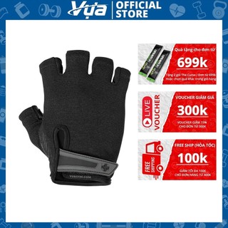 Harbinger - men's power gloves - găng tay tập gym chống trượt, hỗ trợ cổ tay, chất liệu cao cấp, chính hãng
