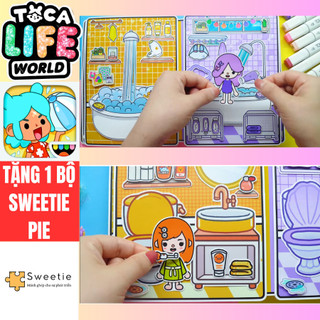 Ngôi nhà của bé Purple vs Orange In Quiet Book