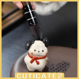 Tượng chó đất sét Bộ sưu tập trà thú cưng cho bàn Phòng trà Phòng khách