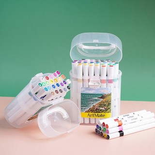 Bút Màu Marker 2 Đầu CLASSMATE Chất Liệu Cao Cấp, Màu Sắc Tươi Sáng, Rõ Nét, Hộp 12/24/36 Màu AM-WC701/WC703/WC704