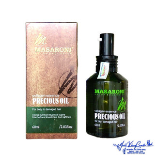 Tinh dầu dưỡng tóc Masaroni Argan Precious Oil 60ml - MK