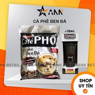 Cà phê đen đá mac coffee cafe phố túi 35 gói