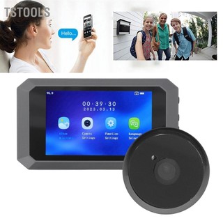 TSTOOLS Trình xem cửa video 1080P 2MP 135 độ Xem Camera nhìn trộm tầm ban đêm IR với màn hình 3 97 inch