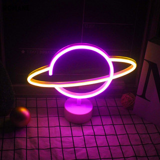 Đèn LED hành tinh Đồ trang trí lãng mạn Đèn hành tinh Đèn LED hình đèn để bàn Đèn neon