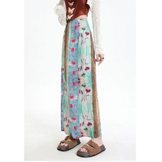 Yuewen In Váy Bohemian Nữ Mùa Hè Váy Dài Vân Nam Du Lịch Kỳ Nghỉ Đi Biển Phù Hợp Với Váy