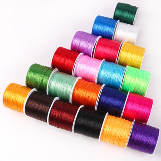 10m 40m Đàn Hồi Mạnh Đính Hạt Dây Cao Su Nylon Co Giãn Dây Dây Căng Dây Dây Dây Vòng Tay Dây Trang Sức Làm Vật Dụng